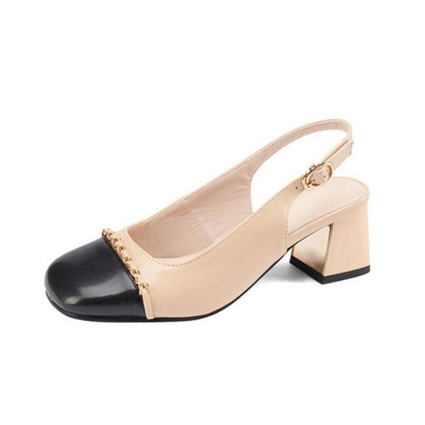 dress shoes beige apricot sandals woman 2021 fashion spring summer mixed colors ladies square toe high heel elegant female, Black
dress shoes beige apricot sandals woman 2021 fashion spring summer mixed colors ladies square toe high heel elegant female, Black