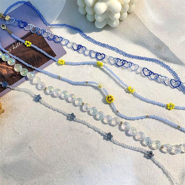 chokers retro ocean blue crystal necklace female rose star clavicle chain tide fresh cartoon wholesale jewelry for woman trend, Golden;silver
chokers retro ocean blue crystal necklace female rose star clavicle chain tide fresh cartoon wholesale jewelry for woman trend, Golden;silver