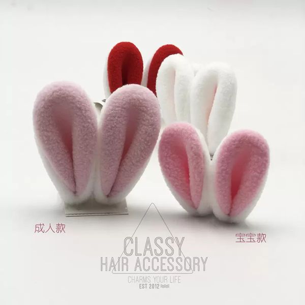 baby girl rabbit ear barrette children hair accessories cartoon cute bunny ear clip birthday gift kids barrettes, Slivery;white
baby girl rabbit ear barrette children hair accessories cartoon cute bunny ear clip birthday gift kids barrettes, Slivery;white