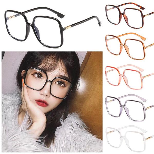 sunglasses fashion oversized blue light blocking glasses men women vintage square frame optical spectacles eyeglasses, White;black
sunglasses fashion oversized blue light blocking glasses men women vintage square frame optical spectacles eyeglasses, White;black