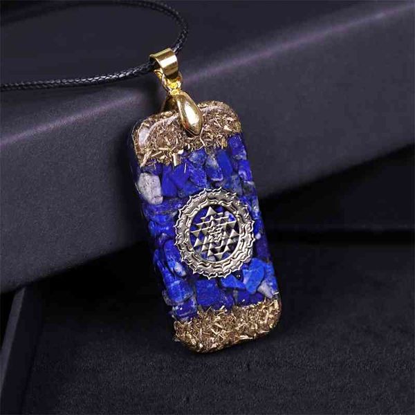 lapis lazuli orgone energy natural stones necklace reiki crystal pendant healing jewelry for women, Silver
lapis lazuli orgone energy natural stones necklace reiki crystal pendant healing jewelry for women, Silver
