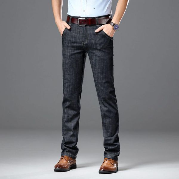 men's jeans 2021 summer black elastic slim fit denim trousers classic business jeansy male jean large 42 44 46 brand pants blue
men's jeans 2021 summer black elastic slim fit denim trousers classic business jeansy male jean large 42 44 46 brand pants blue