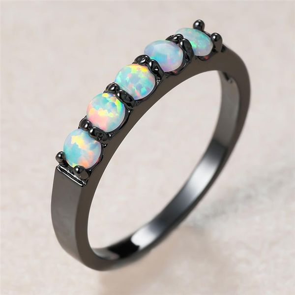dainty female white opal stone ring charm 14kt black gold wedding rings for women luxury bride round thin engagement, Slivery;golden
dainty female white opal stone ring charm 14kt black gold wedding rings for women luxury bride round thin engagement, Slivery;golden