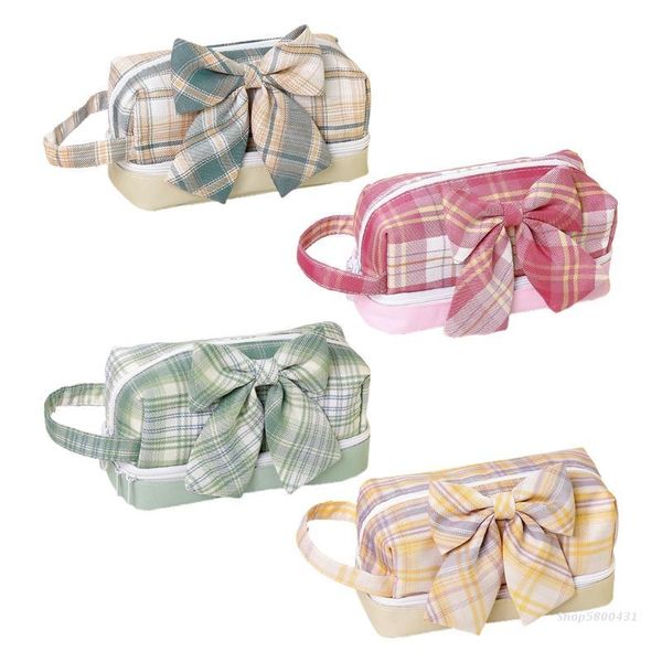 pencil bags handheld 2-layer pouch washable canvas cosmetic portable lovely big bow design cute travel storage bag wholesales
pencil bags handheld 2-layer pouch washable canvas cosmetic portable lovely big bow design cute travel storage bag wholesales