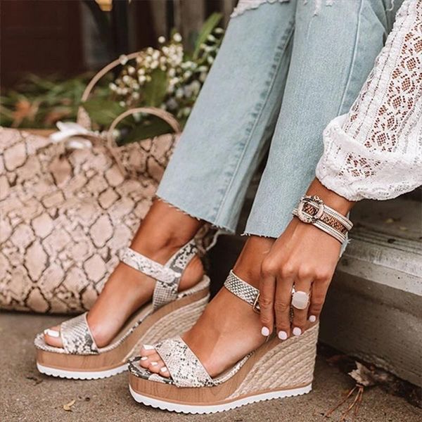summer snake print platform sandals 2021 fashion women sandal wedges shoes casual woman peep toe high heel, Black
summer snake print platform sandals 2021 fashion women sandal wedges shoes casual woman peep toe high heel, Black