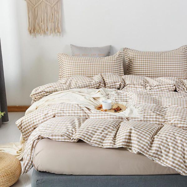 bedding sets simple lattice bed four-piece set nordic ins green household net red quilt cover sheet dormitory three-piece
bedding sets simple lattice bed four-piece set nordic ins green household net red quilt cover sheet dormitory three-piece