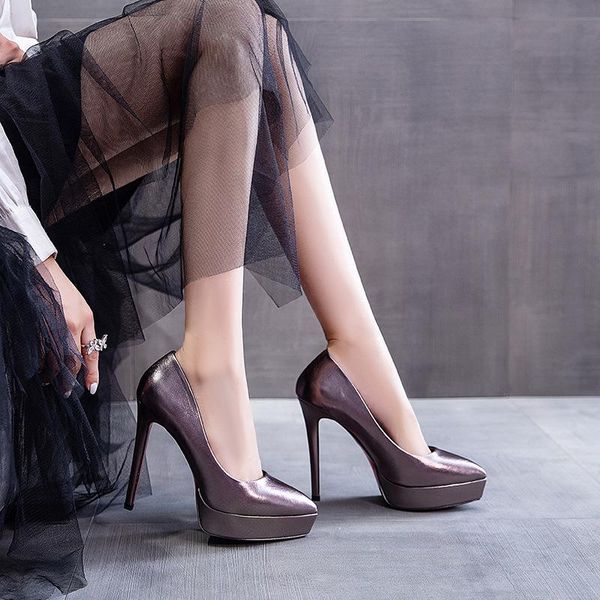 dress shoes 2021 summer golden waterproof platform super high heel women's spring and autumn patent leather pointed thin, Black
dress shoes 2021 summer golden waterproof platform super high heel women's spring and autumn patent leather pointed thin, Black