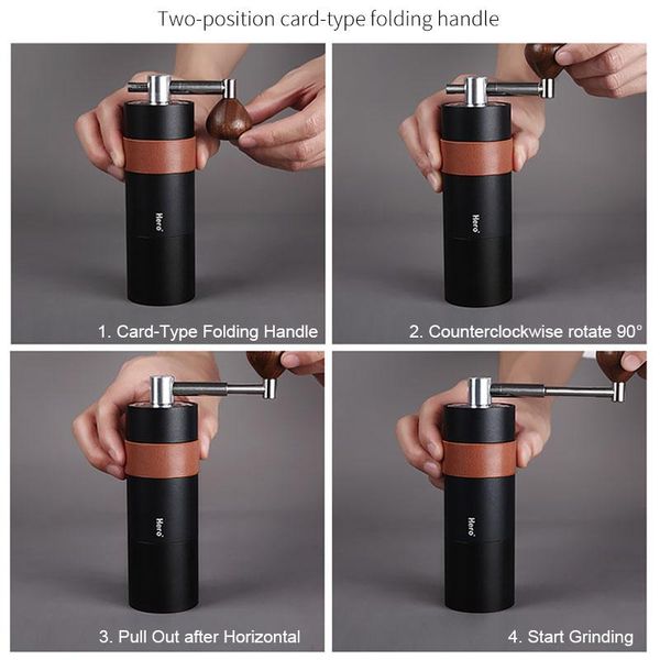 manual coffee grinders r bean mill304 stainless steel conical bur home office outdoor hand espresso grinder
manual coffee grinders r bean mill304 stainless steel conical bur home office outdoor hand espresso grinder