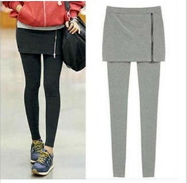 women's leggings skirt fashion stretch tight pencil pants casual wear ladies zipper slim fast, Black
women's leggings skirt fashion stretch tight pencil pants casual wear ladies zipper slim fast, Black