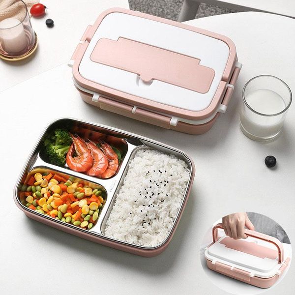 dinnerware sets handle lunch box stainless steel thermal containers compartments leakproof bento with tableware container
dinnerware sets handle lunch box stainless steel thermal containers compartments leakproof bento with tableware container