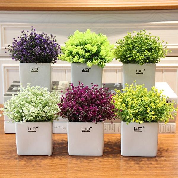 decorative flowers & wreaths pineapple grass simulation small bonsai artificial green plant pot wedding home decoration accessor
decorative flowers & wreaths pineapple grass simulation small bonsai artificial green plant pot wedding home decoration accessor