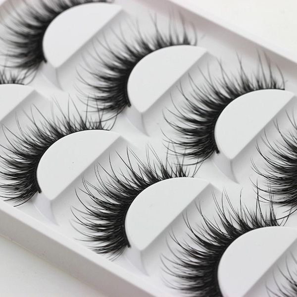pair 3d natural thick false fake eyelashes eye lashes makeup extension faux mink magnetic1
pair 3d natural thick false fake eyelashes eye lashes makeup extension faux mink magnetic1