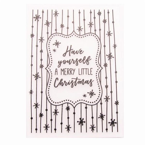 craft tools snowflake merry christmas plastic embossing folder for card making scrapbooking paper diy decoration supplies
craft tools snowflake merry christmas plastic embossing folder for card making scrapbooking paper diy decoration supplies