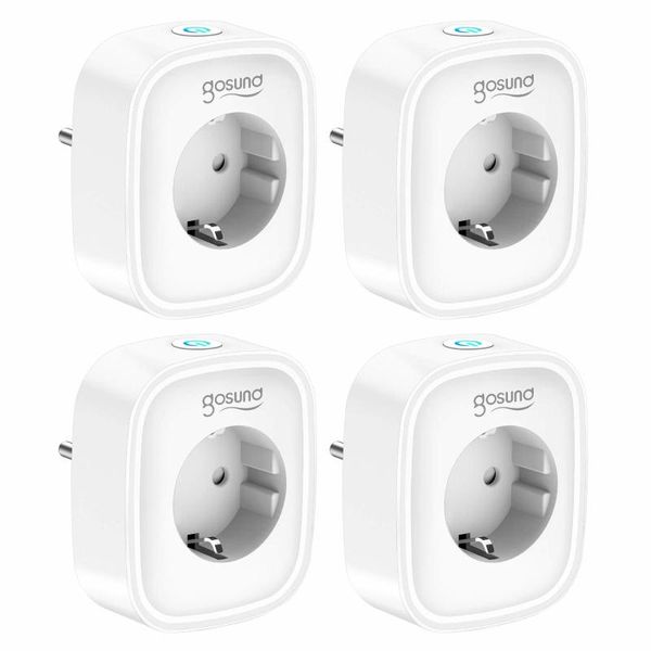 smart power plugs gosund wifi plug eu home wireless socket outlet app control works with alexa echo google tuya/smart life
smart power plugs gosund wifi plug eu home wireless socket outlet app control works with alexa echo google tuya/smart life