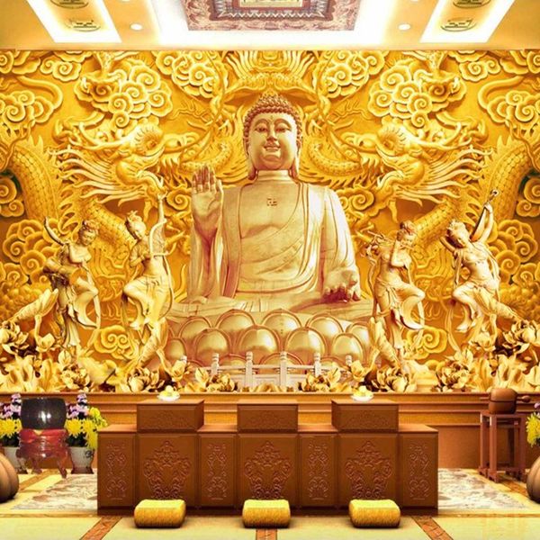 wallpapers custom mural 3d stereoscopic relief golden buddha sculpture large interior hall living room tv background po wall paper
wallpapers custom mural 3d stereoscopic relief golden buddha sculpture large interior hall living room tv background po wall paper