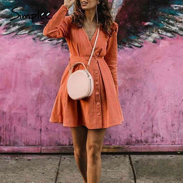 high waist short party streetwear v-neck warm holiday solid buttons ladies autumn retro dress vestidos 210414, Black;gray
high waist short party streetwear v-neck warm holiday solid buttons ladies autumn retro dress vestidos 210414, Black;gray