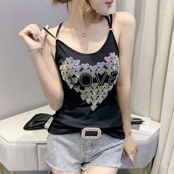 women's tanks & camis #5335 black red crop women with diamonds for clubwear slim tank femme backless summer, White
women's tanks & camis #5335 black red crop women with diamonds for clubwear slim tank femme backless summer, White