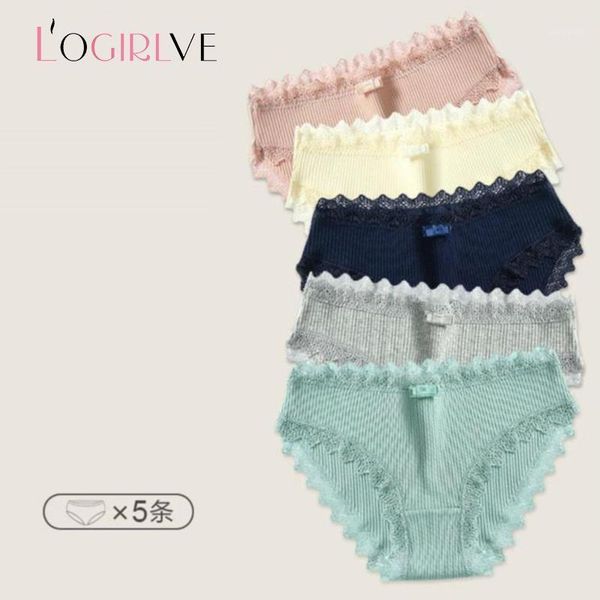 women's panties logirlve 5pcs/lot explosive arrival ladies cotton mid-waist lace plus size solid color bow threaded briefs, Black;pink
women's panties logirlve 5pcs/lot explosive arrival ladies cotton mid-waist lace plus size solid color bow threaded briefs, Black;pink