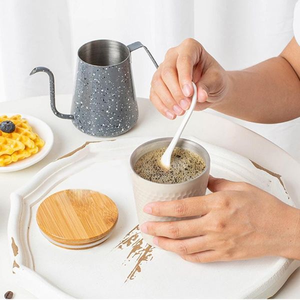 mugs 300ml wide mouth 304 stainless steel coffee cup with wooden cover drinking beer milk tea mug home office
mugs 300ml wide mouth 304 stainless steel coffee cup with wooden cover drinking beer milk tea mug home office