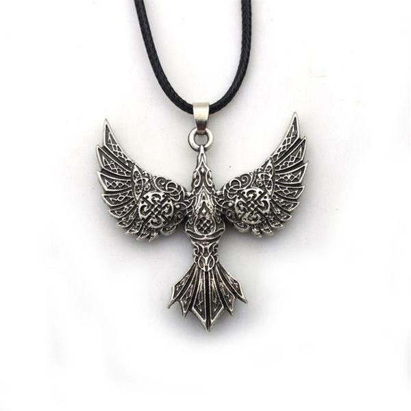 pendant necklaces 12pcs domineering flying eagle viking norse raven necklace men women vintage jewelry, Silver
pendant necklaces 12pcs domineering flying eagle viking norse raven necklace men women vintage jewelry, Silver
