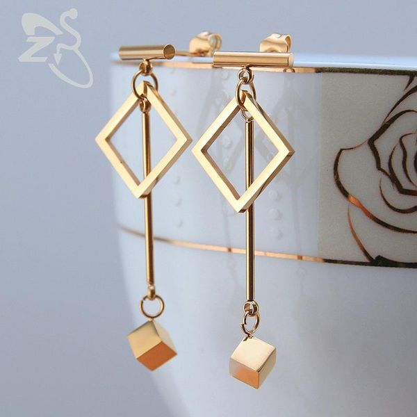 dangle & chandelier zs earrings fashion jewelry gold drop for women stainless steel brincos pendientes mujer moda, Silver
dangle & chandelier zs earrings fashion jewelry gold drop for women stainless steel brincos pendientes mujer moda, Silver