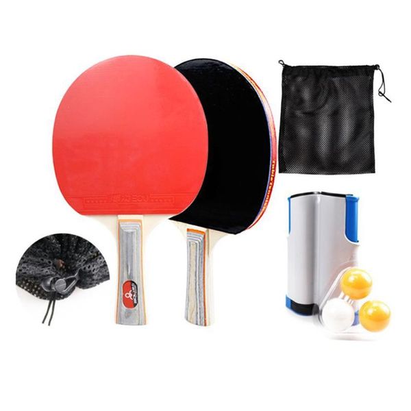 pair table tennis racket set professional training bat with random color balls and net rack raquets
pair table tennis racket set professional training bat with random color balls and net rack raquets