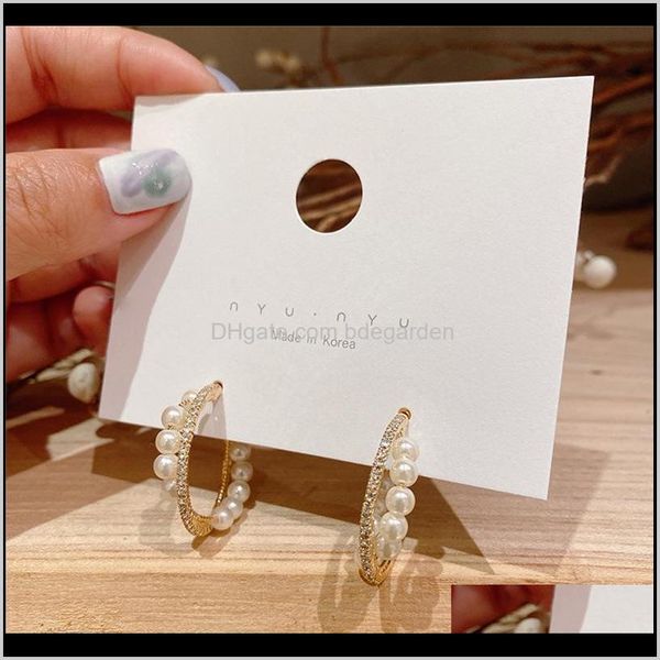 & hie drop delivery 2021 female korean temperament simple rhinestones imitation pearl cross hoop earrings fashion exquisite women jewelry ac, Golden;silver
& hie drop delivery 2021 female korean temperament simple rhinestones imitation pearl cross hoop earrings fashion exquisite women jewelry ac, Golden;silver