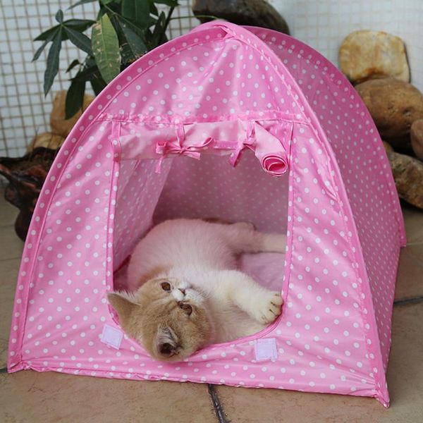 cat carriers,crates & houses pet camping tent polyester dog pets house foldable bed water resistent durable cute polka dots cave
cat carriers,crates & houses pet camping tent polyester dog pets house foldable bed water resistent durable cute polka dots cave