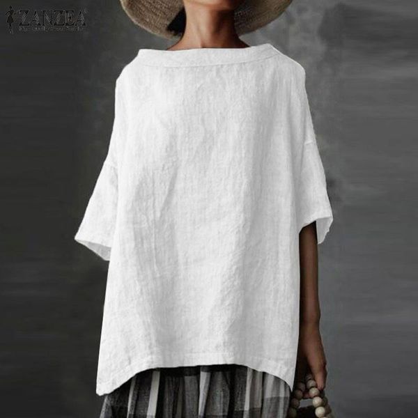 women's blouses & shirts elegant female half sleeve leisure blusas streetwear solid color o-neck chemise button oversized chic b, White
women's blouses & shirts elegant female half sleeve leisure blusas streetwear solid color o-neck chemise button oversized chic b, White