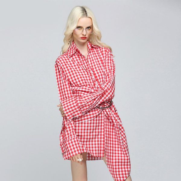 casual dresses 2021 autumn classic print plaid shirt dress ladies long sleeve singer button novelty red asymmetrical womens, Black;gray
casual dresses 2021 autumn classic print plaid shirt dress ladies long sleeve singer button novelty red asymmetrical womens, Black;gray