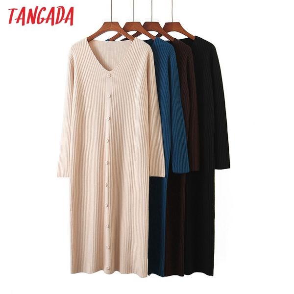 fashion women solid elegant sweater loose long sleeve v neck ladies warm midi dress qb234 210416, Black;gray
fashion women solid elegant sweater loose long sleeve v neck ladies warm midi dress qb234 210416, Black;gray