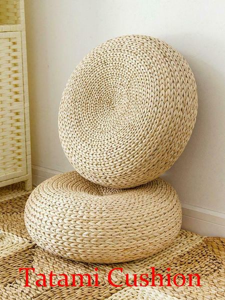 cushion/decorative pillow straw cushion home bedroom handmade tatami bay window natural plant reed cattail round floor meditation
cushion/decorative pillow straw cushion home bedroom handmade tatami bay window natural plant reed cattail round floor meditation