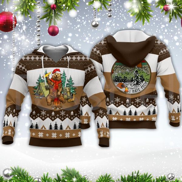 men's hoodies & sweatshirts i hate people christmas xmas camping bear alien harajuku 3dprint men/women funny streetwear pullover ja, Black
men's hoodies & sweatshirts i hate people christmas xmas camping bear alien harajuku 3dprint men/women funny streetwear pullover ja, Black