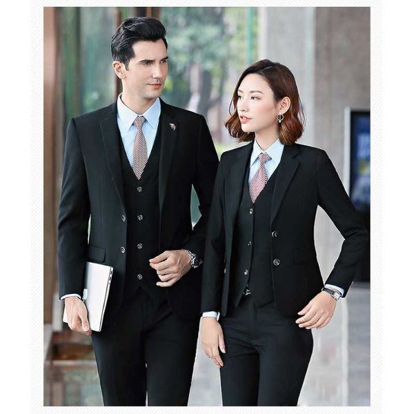 men's suits & blazers and women's black suit overalls, slim-fit, non-iron gray suit, business blue jacket, White;black
men's suits & blazers and women's black suit overalls, slim-fit, non-iron gray suit, business blue jacket, White;black