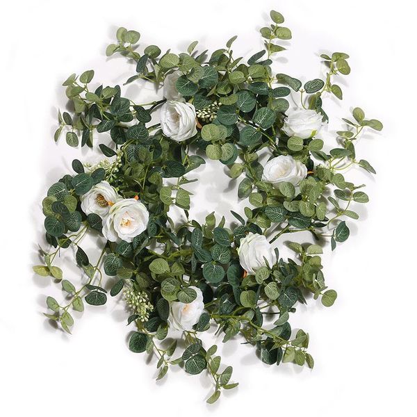 decorative flowers & wreaths artificial vine silk hanging for wall decor fake rattan plants leaves wreath romantic wedding home
decorative flowers & wreaths artificial vine silk hanging for wall decor fake rattan plants leaves wreath romantic wedding home