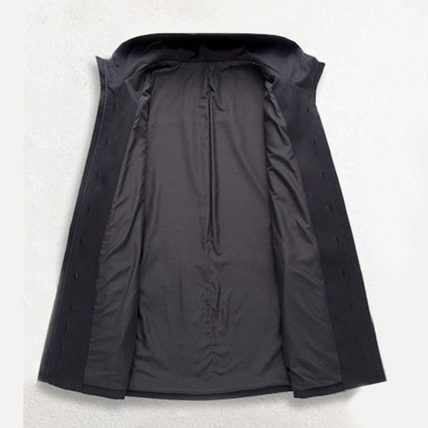 men's trench coats good men black quality fabric windbreaker clothing spring autumn cotton polyester jacket, Tan;black
men's trench coats good men black quality fabric windbreaker clothing spring autumn cotton polyester jacket, Tan;black