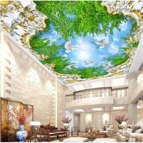 po blue sky ceilings 3d three-dimensional ceiling beautiful scenery wallpapers stereoscopic wallpaper
po blue sky ceilings 3d three-dimensional ceiling beautiful scenery wallpapers stereoscopic wallpaper