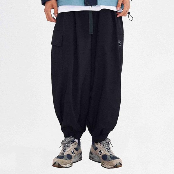 jogger sweatpants men japan style streetwear loose casual cargo pant male hip hop wide leg harem trousers men's pants, Black
jogger sweatpants men japan style streetwear loose casual cargo pant male hip hop wide leg harem trousers men's pants, Black