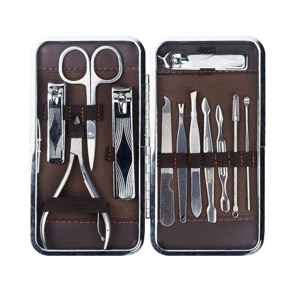 nail art kits 12 pcs / set manicure tool multi-function stainless steel trim clippers scissors tweezers
nail art kits 12 pcs / set manicure tool multi-function stainless steel trim clippers scissors tweezers