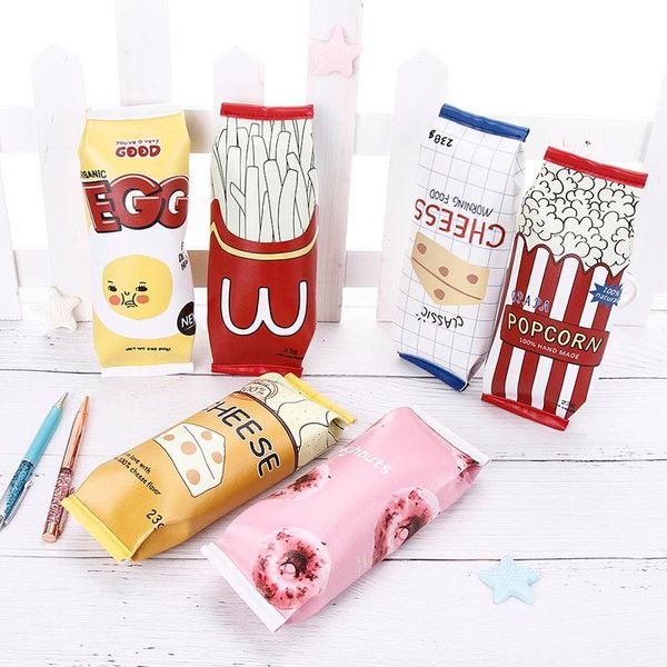 pencil bags kawaii french fries cases for girls pu creative simple simulated snack bag stationery pouch office school supply
pencil bags kawaii french fries cases for girls pu creative simple simulated snack bag stationery pouch office school supply