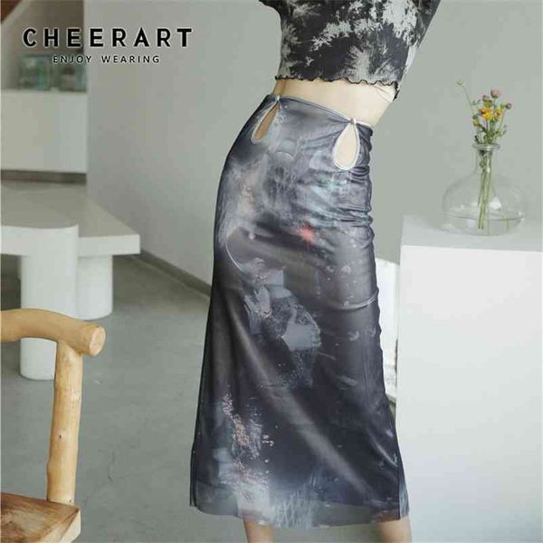 cheerart vintage hollow out high waist pencil skirt summer print layer mesh long midi skirt grey bodycon ladies skirt 210412, Black
cheerart vintage hollow out high waist pencil skirt summer print layer mesh long midi skirt grey bodycon ladies skirt 210412, Black