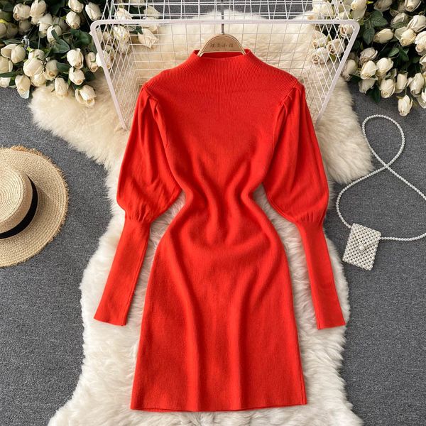 casual dresses singiny female autumn, knitted or crocheted, thin collar pencil, korean winter bodycon, nightgown gbjy, Black;gray
casual dresses singiny female autumn, knitted or crocheted, thin collar pencil, korean winter bodycon, nightgown gbjy, Black;gray