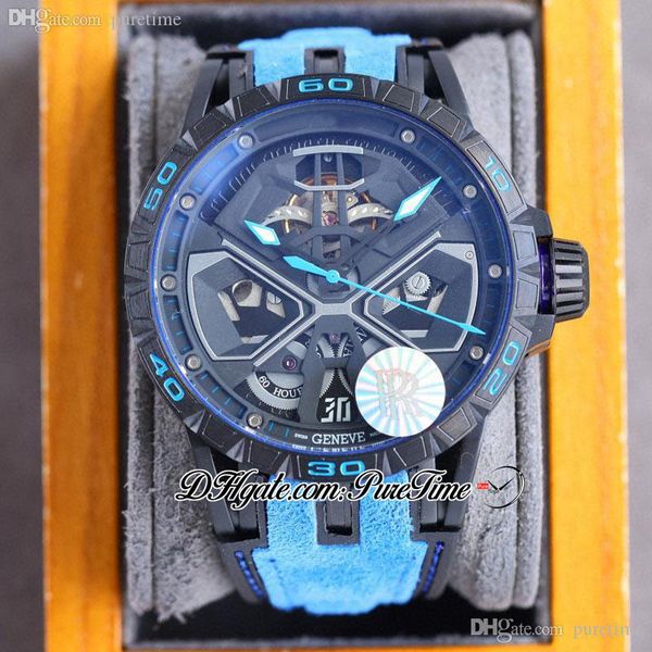 excalibur spider huracán sto 46 automatic tourbillon mens watch pvd steel all black gray skeleton dial blue leather rubber strap sports watc, Slivery;brown
excalibur spider huracán sto 46 automatic tourbillon mens watch pvd steel all black gray skeleton dial blue leather rubber strap sports watc, Slivery;brown