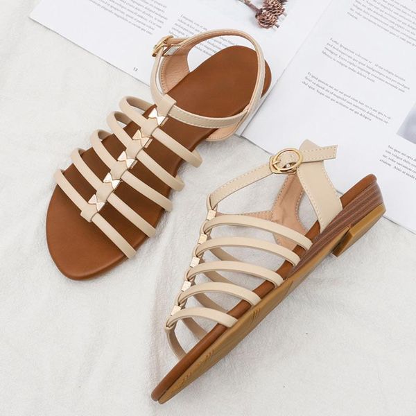 women shoes casuasummer sandals 2021 rome style wedges low heels ladies sandal pu leather ankle buckle strap female footwear, Black
women shoes casuasummer sandals 2021 rome style wedges low heels ladies sandal pu leather ankle buckle strap female footwear, Black