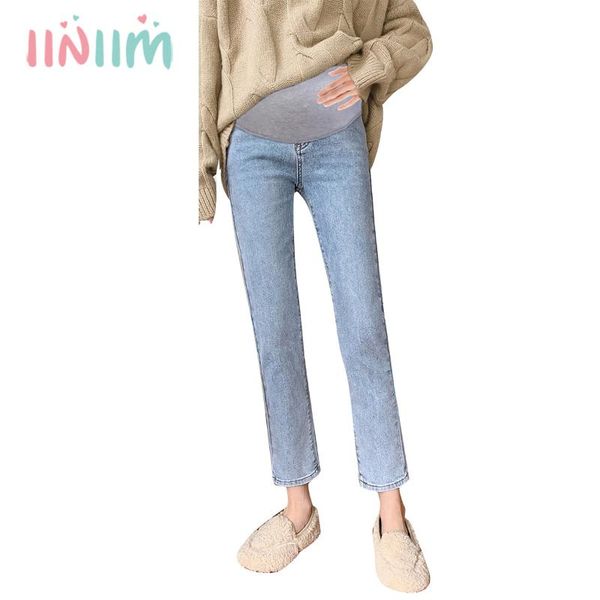 maternity bottoms iiniim pregnancy jeans pregnant women spring and summer clothing patchwork style slim fit denim solid color casual pants, White
maternity bottoms iiniim pregnancy jeans pregnant women spring and summer clothing patchwork style slim fit denim solid color casual pants, White