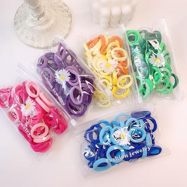 50pcs/set girls colorful nylon small elastic hair bands children ponytail holder rubber headband kids accessories1
50pcs/set girls colorful nylon small elastic hair bands children ponytail holder rubber headband kids accessories1