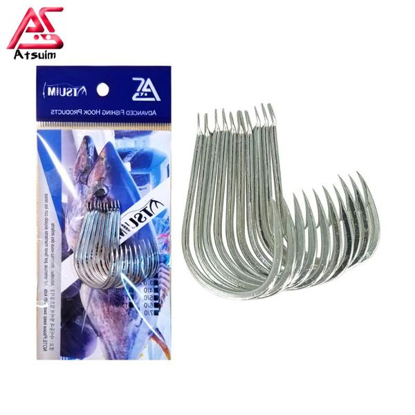 fishing hooks as 10pcs jigs stainless steel assist lure slow fast jigging strong strength carbon barbed hook accessories tackle
fishing hooks as 10pcs jigs stainless steel assist lure slow fast jigging strong strength carbon barbed hook accessories tackle