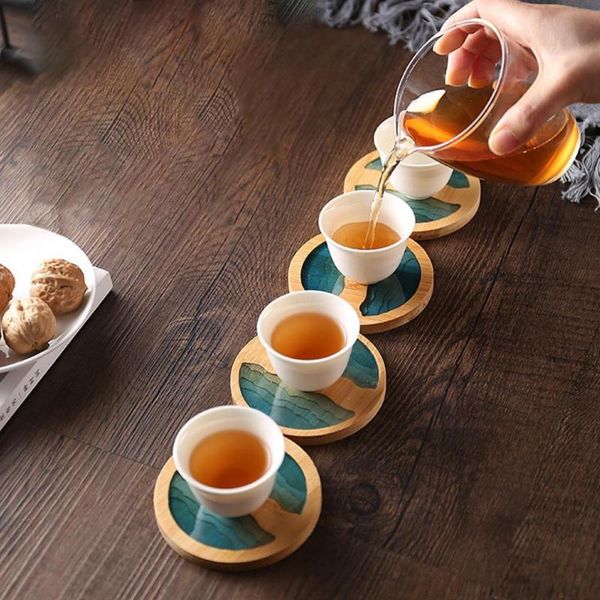 mats & pads durable resin coasters placemats round heat resistant drink mat table tea coffee cup pad non-slip insulation
mats & pads durable resin coasters placemats round heat resistant drink mat table tea coffee cup pad non-slip insulation