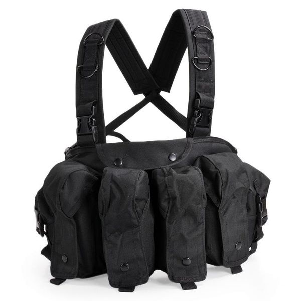 military molle tactical vest ak mag pouch chest rig army gear paintball equipment men outdoor combat hunting vests jackets, Camo;black
military molle tactical vest ak mag pouch chest rig army gear paintball equipment men outdoor combat hunting vests jackets, Camo;black