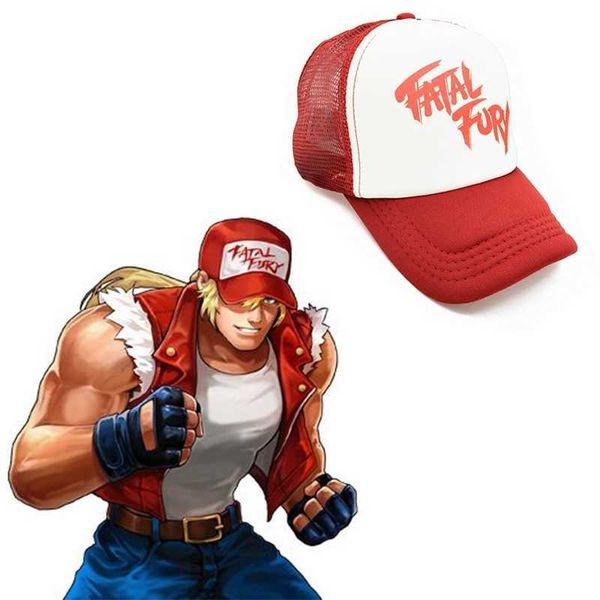 new cosplay king series game peripheral kof terry net summer men's and women's baseball cap, Black;white
new cosplay king series game peripheral kof terry net summer men's and women's baseball cap, Black;white